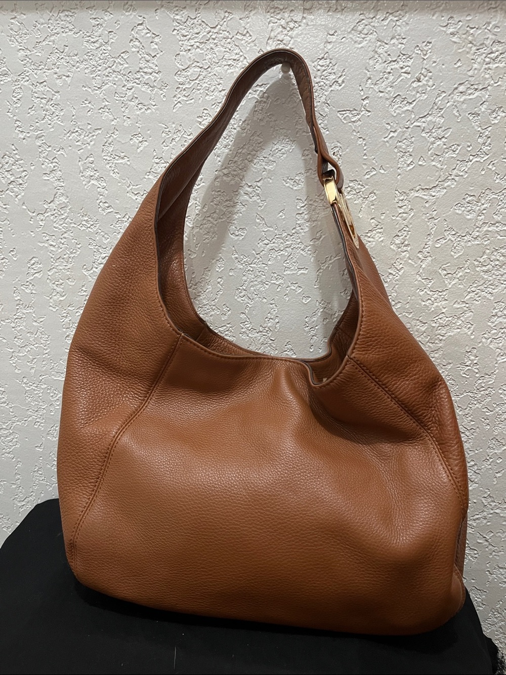 MICHAEL Michael Kors Brown Leather Fulton Hobo Bag